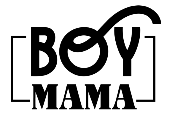 Boy Mama Svg PNG: Retro Graphics for Crafts