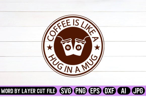 Coffee Hug SVG: Graphics & Crafts Asset Review