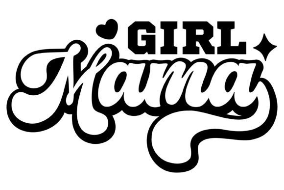 Girl Mama Svg PNG: Graphics & Crafts Branding