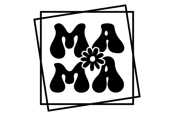 Mama Daisy SVG PNG: Graphics for Crafts & Blogs