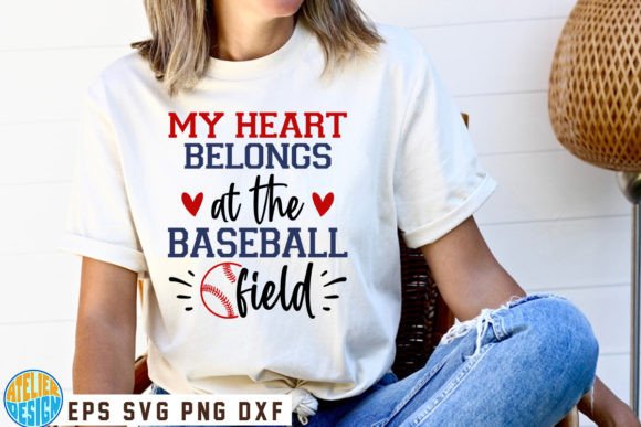 My Heart Belongs at the Baseball Field: Graphics & Crafts