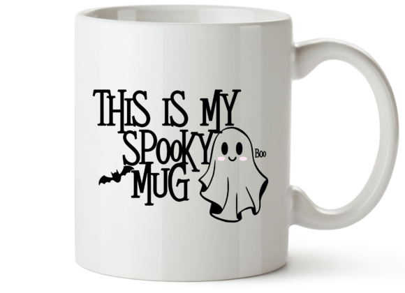 Spooky Mug Graphics for Seasonal Crafts